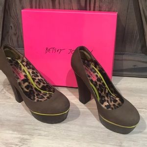Betsey Johnson platform heels